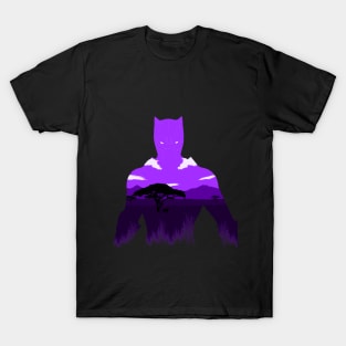 Purple Jungle King T-Shirt